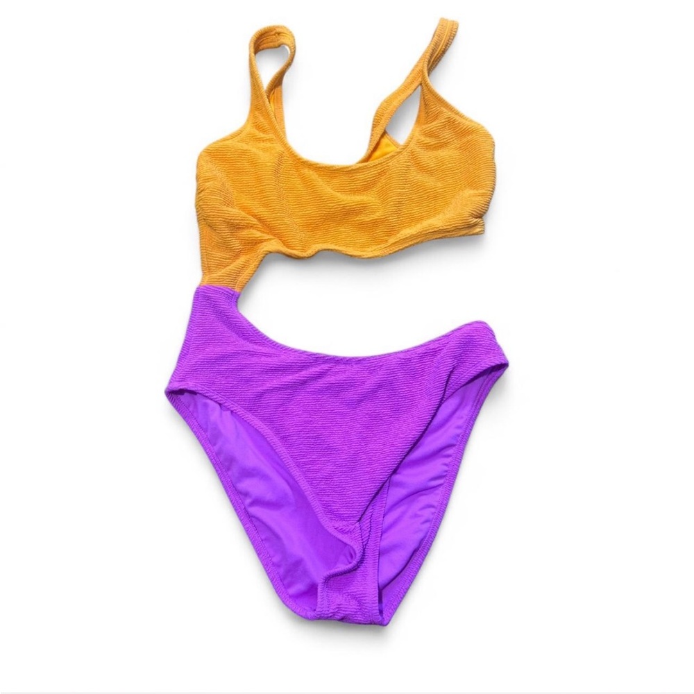 Wild Fable One Piece Cutout Swimsuit